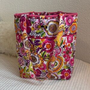 Vera Bradley Floral Pink Tote Bag